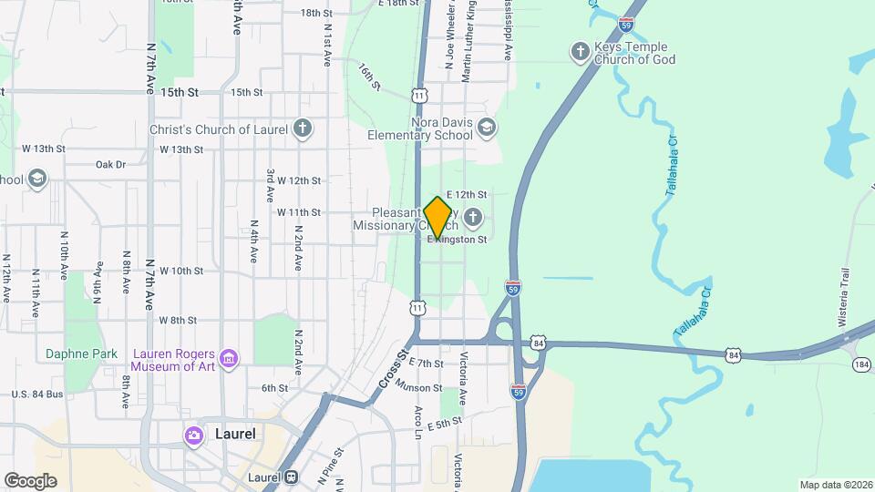 524 E Kingston St Map and Location Details