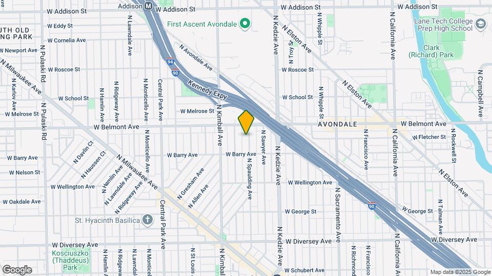 3130 N Spaulding Ave, Unit 2 Map and Location Details