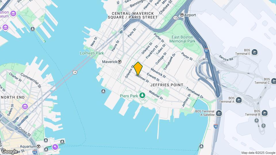 299 Sumner St Mapa y Detalles de la Ubicación