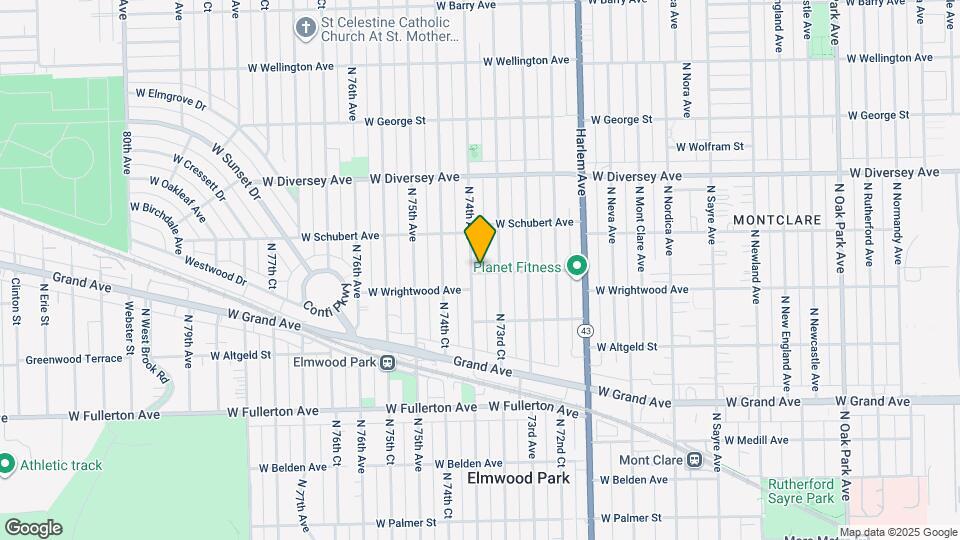 2617 N 74th Ave Map and Location Details