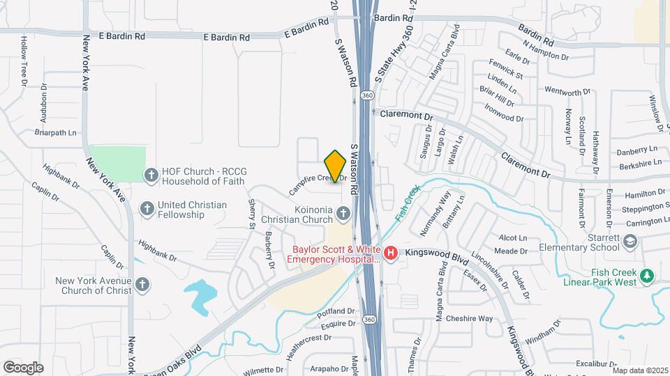 5133 Eastcreek Dr Map and Location Details