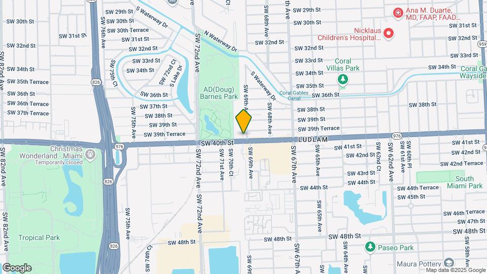 6901 Bird Rd Map and Location Details