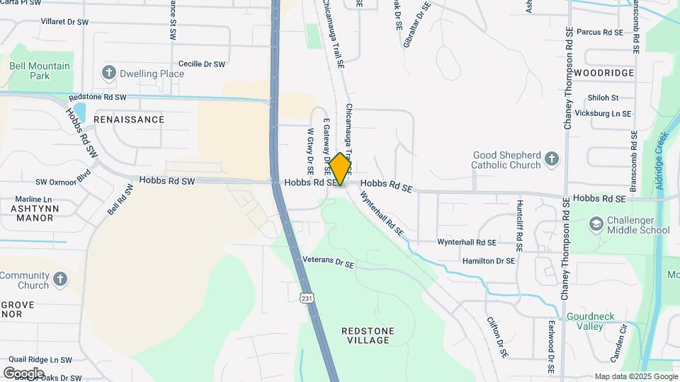 210 Marinawoods Dr SE Mapa y Detalles de la Ubicación