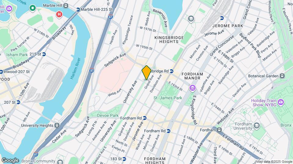 53 W 192nd St Map and Location Details