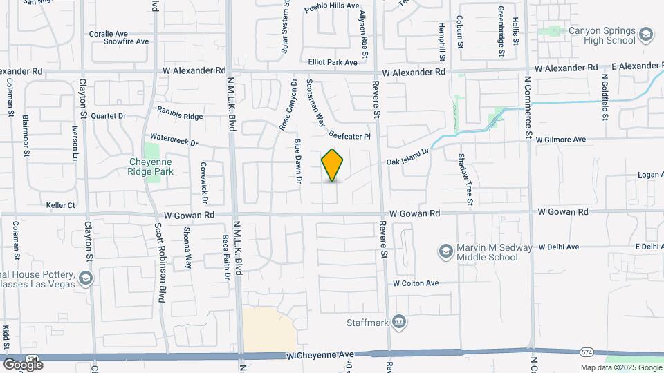 3637 Nairobi Ln Map and Location Details