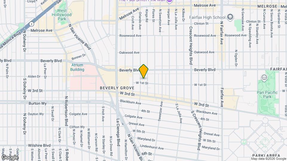 108 Orlando Ave Map and Location Details