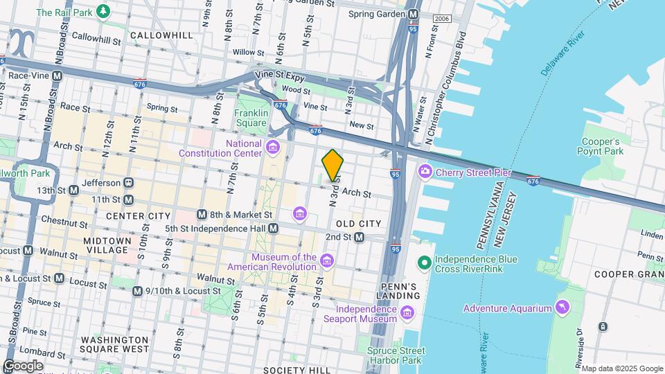 100 N 3rd St Map and Location Details
