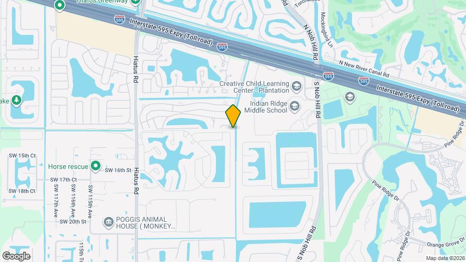 1410 SW 106th Terrace Map and Location Details