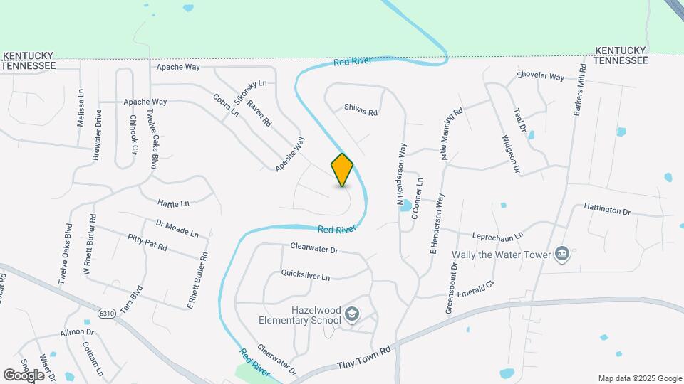 1554 Raven Rd Map and Location Details