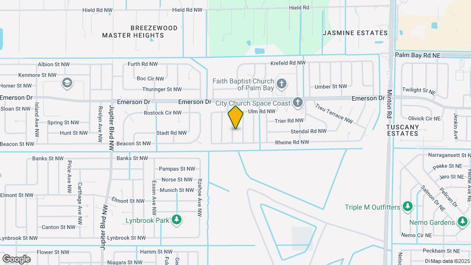 1235 Karlovy Ave NW Map and Location Details