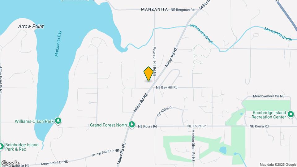 7100 NE Bay Hill Rd Map and Location Details