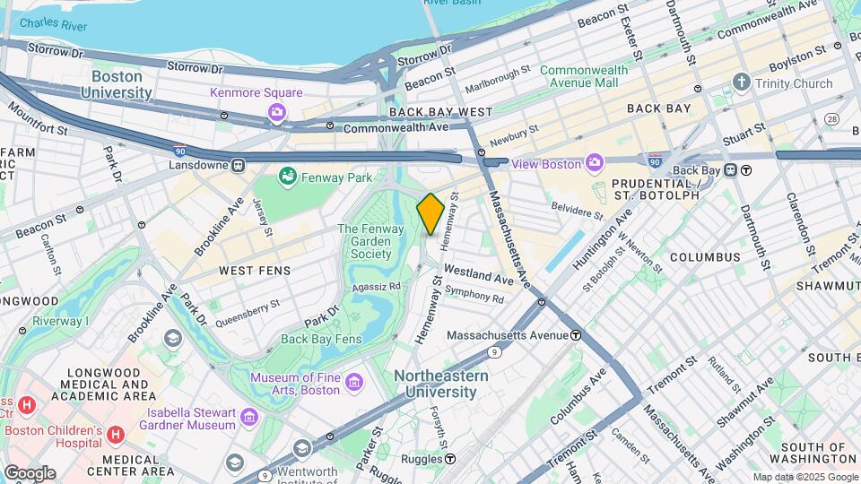 52 Fenway Mapa y Detalles de la Ubicación