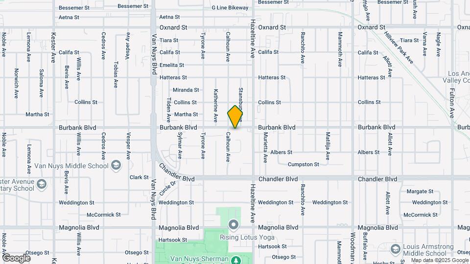 14144-14148 Burbank Blvd Map and Location Details