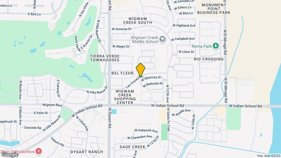12910 W Glenrosa Dr Map and Location Details