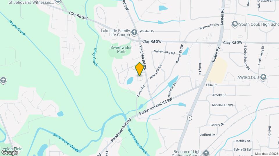 5130 Lakeview Ct Map and Location Details