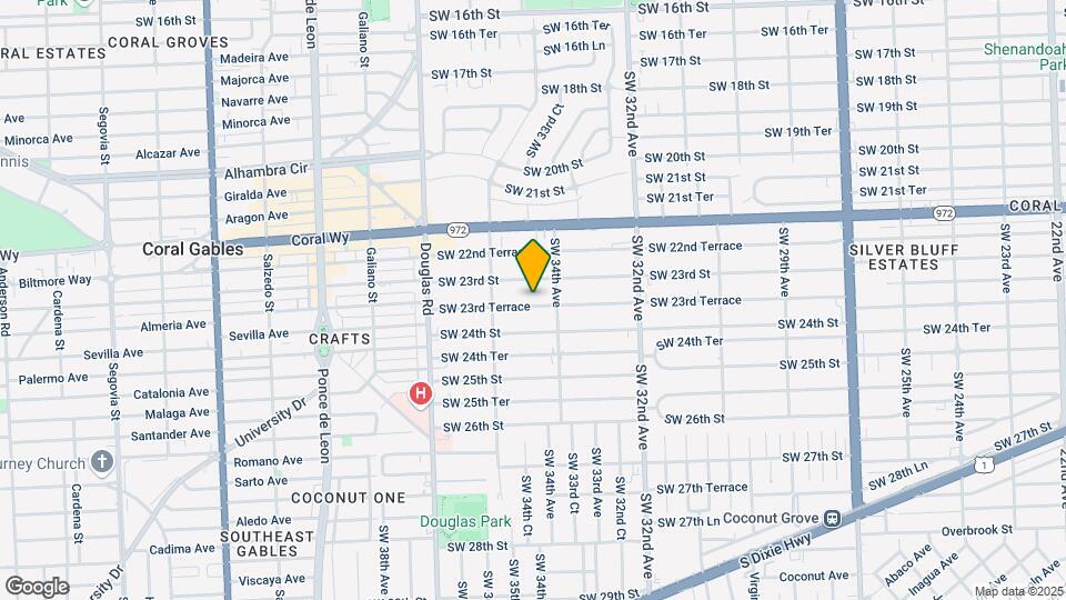 3445 SW 23rd Ter, Unit #3445 Mapa y Detalles de la Ubicación