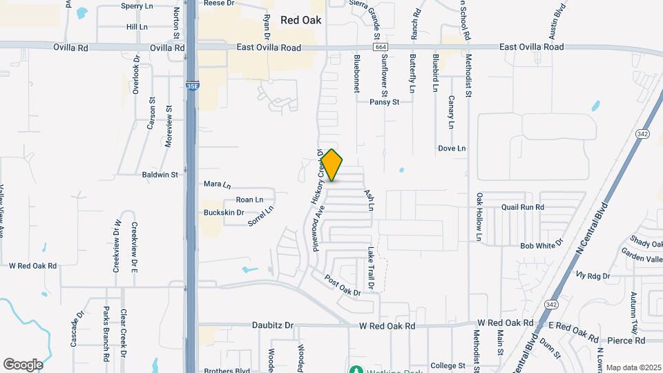 705 Locustberry Dr Mapa y Detalles de la Ubicación