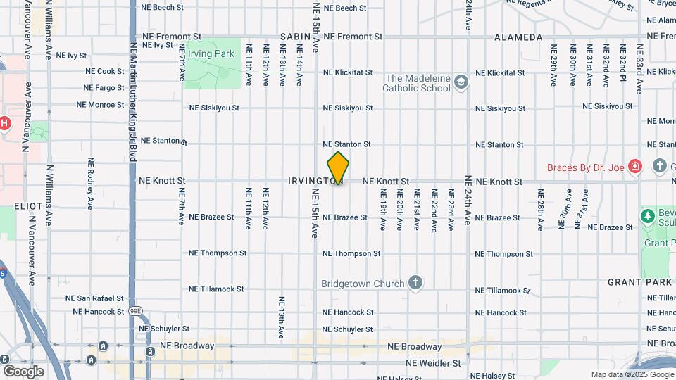The Irvington 8 Apartments Map and Location Details