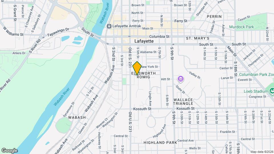 425 Romig St Map and Location Details