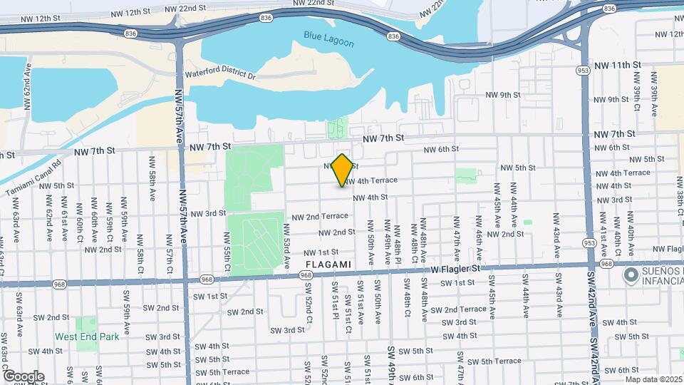 5131 NW 4th St Map and Location Details