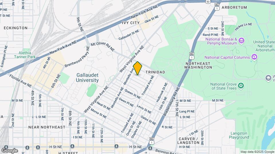 1229 Raum St NE Map and Location Details