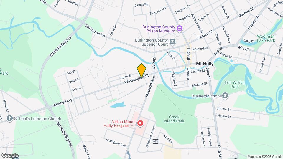 144 Washington St Map and Location Details