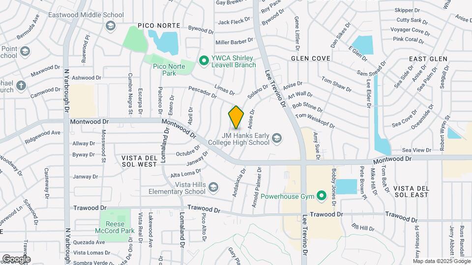 2041 Solano Dr Map and Location Details