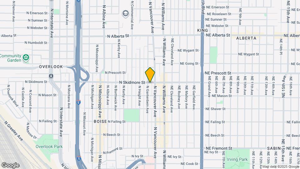 236 N Skidmore St Map and Location Details