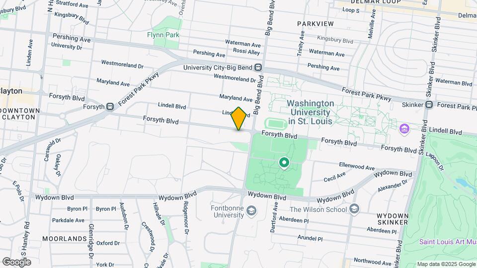 7024 Forsyth Blvd Mapa y Detalles de la Ubicación