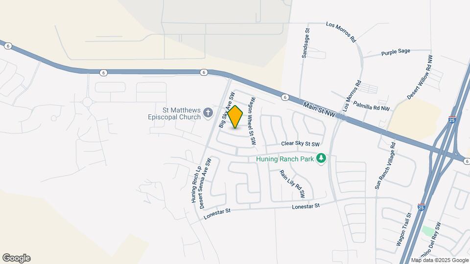 3500 Sun Mesa St SW Mapa y Detalles de la Ubicación