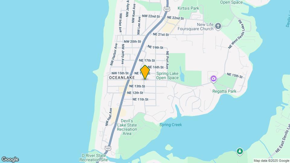 1716 NE 14th St, Unit A Map and Location Details