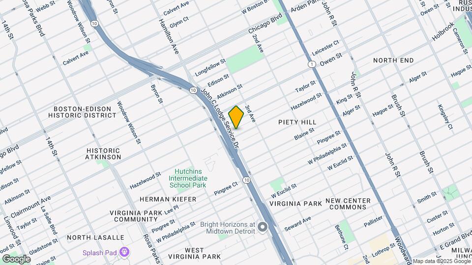 900 Hazelwood St Mapa y Detalles de la Ubicación