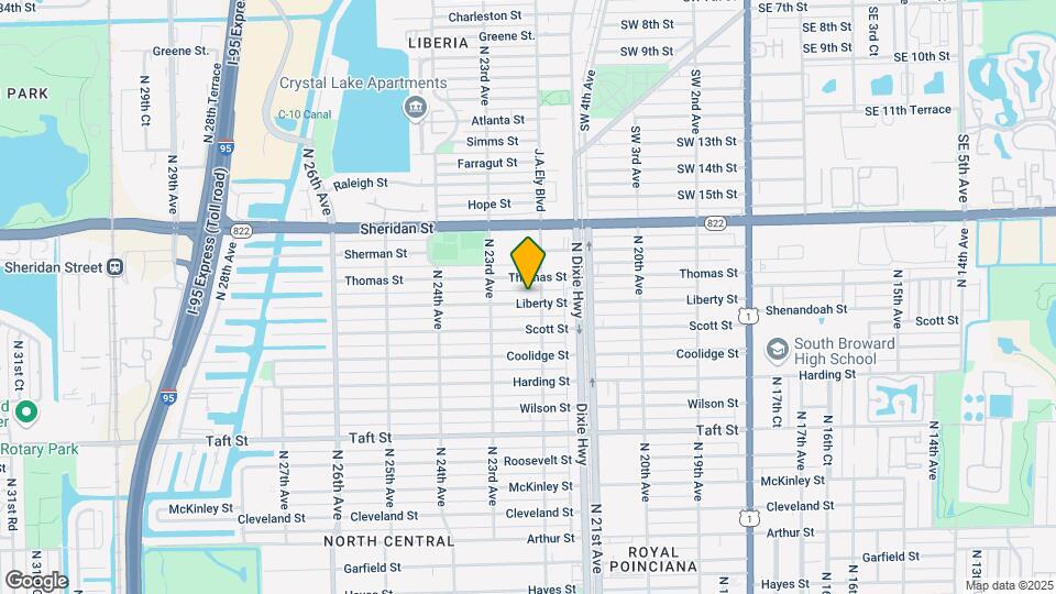 2211 Liberty St Map and Location Details