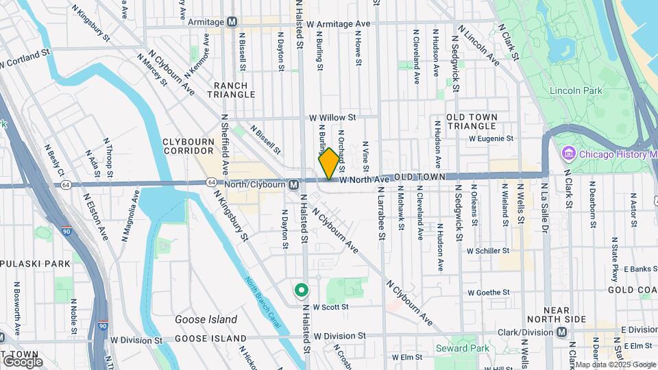 633 W North Ave, Unit 1102 Map and Location Details