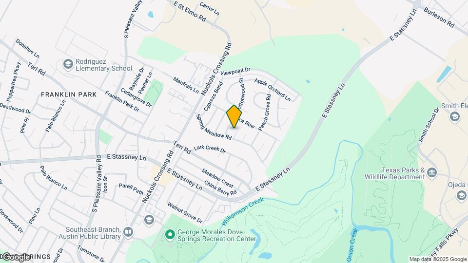4808 Spring Meadow Cove-Unit -A Map and Location Details