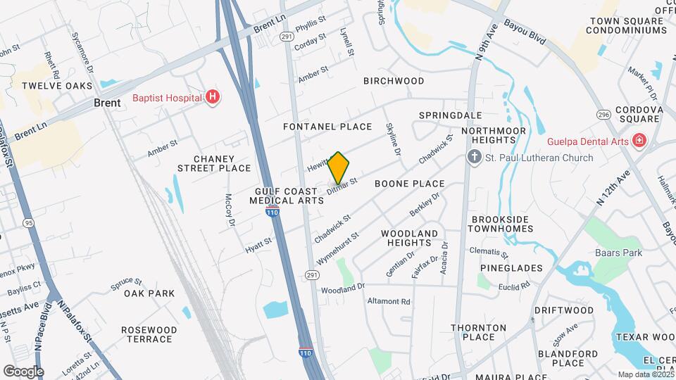 531 Ditmar St Map and Location Details