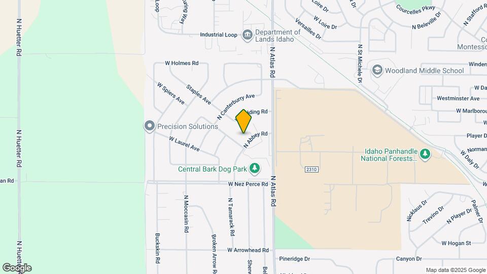 4207 N Abbey Rd Map and Location Details