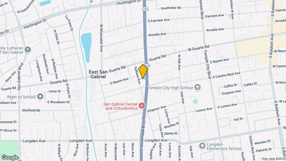 6727 Rosemead Blvd Map and Location Details