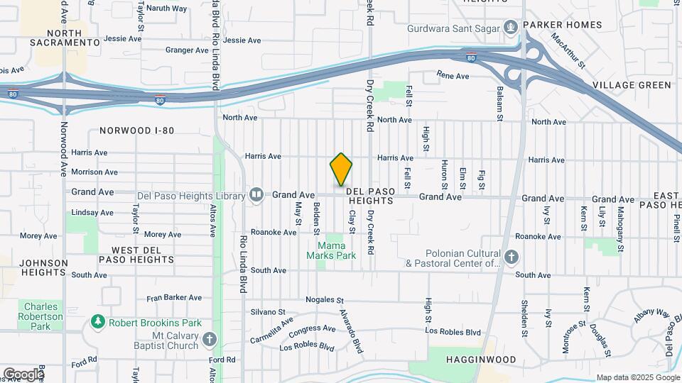 1141 Grand Ave Map and Location Details