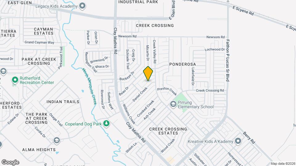 2805 Daniel Creek Map and Location Details