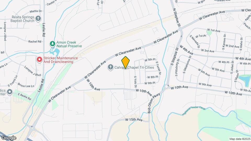 627 S Zeelar St Map and Location Details