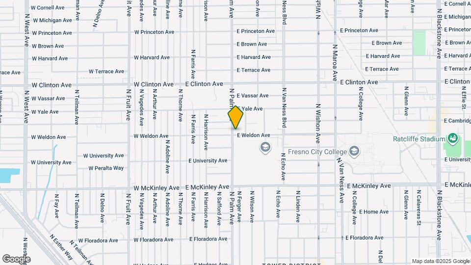 2004 N Palm Ave Map and Location Details
