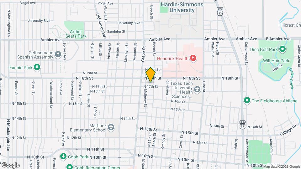 1518 N 17th St Mapa y Detalles de la Ubicación