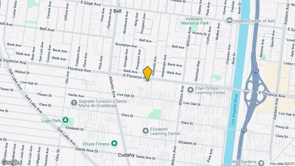4736 Florence Ave Map and Location Details