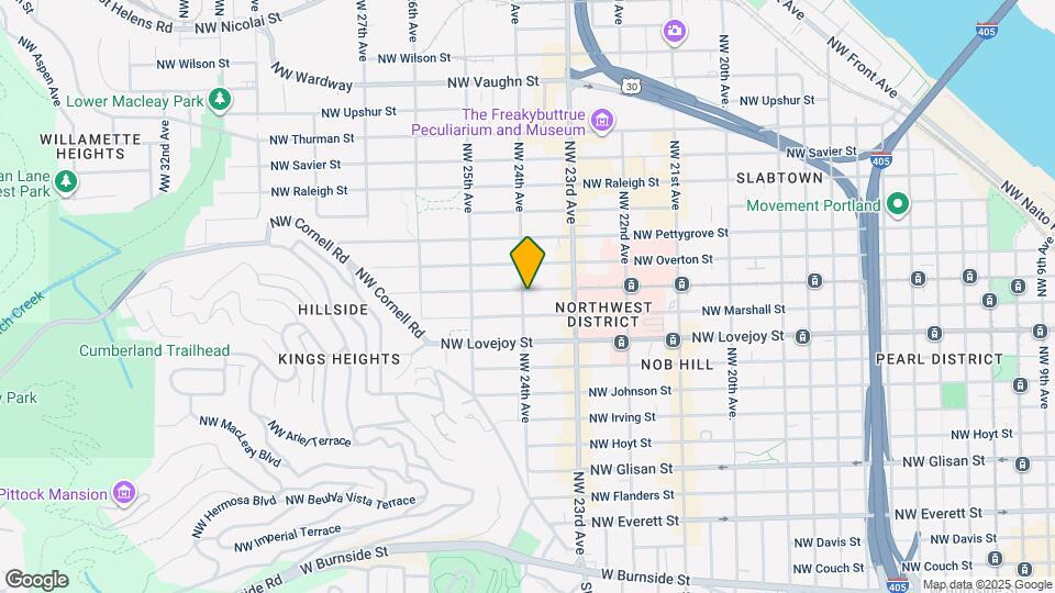 2380 NW Northrup St Map and Location Details