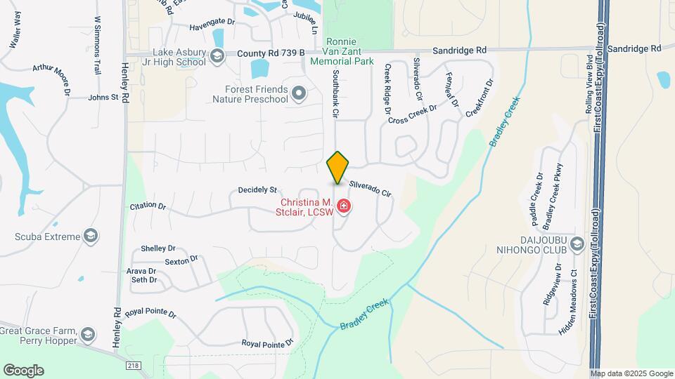 3256 Silverado Cir Map and Location Details