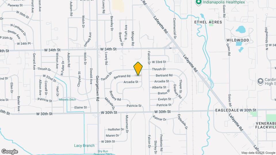 4307 Bertrand Rd Map and Location Details