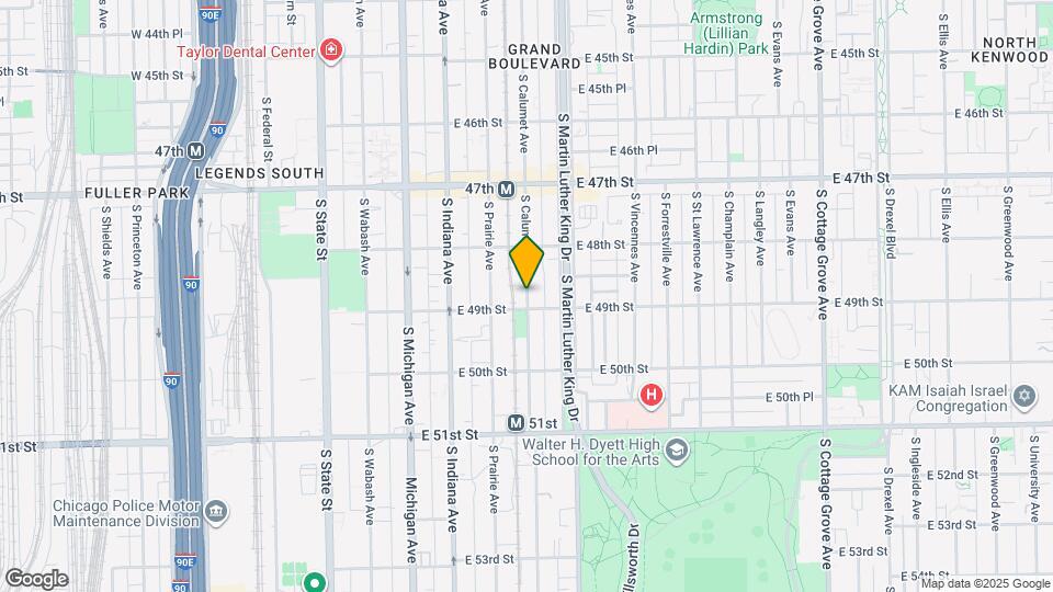 342 E 50th St Map and Location Details