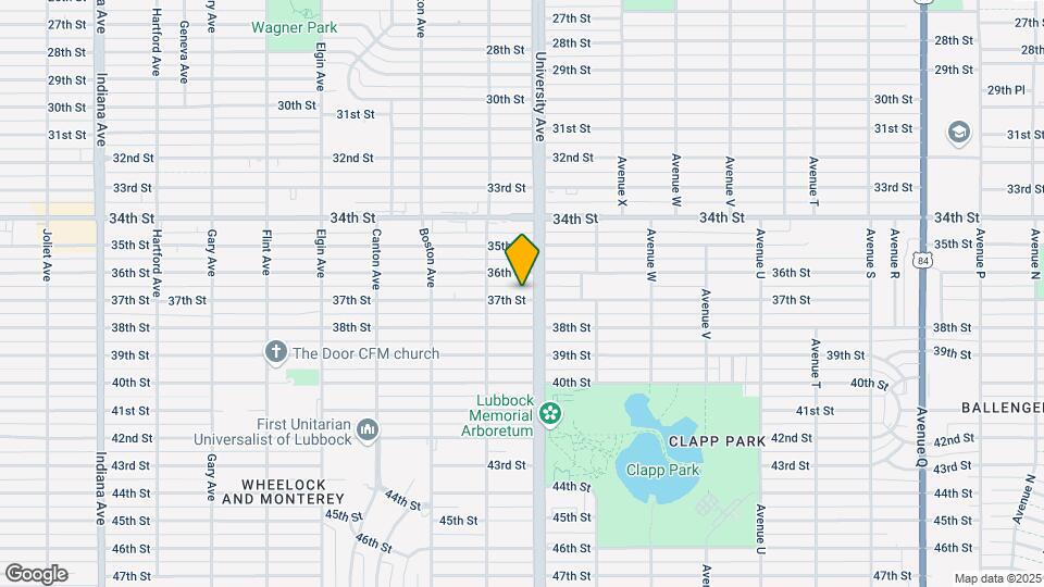 2508 37th St Map and Location Details