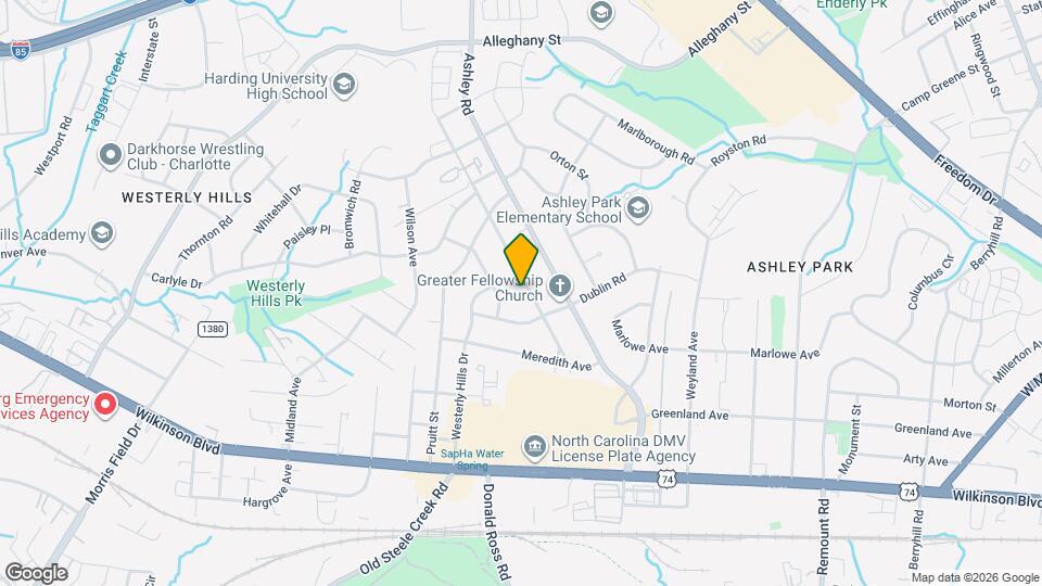 2414 Heywood Ave Map and Location Details